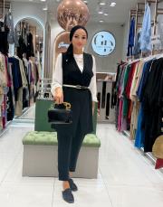 üçlü yelek takım siyah 2