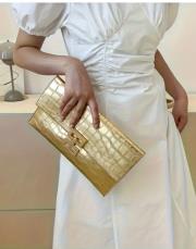 gold sarmalı çanta gold