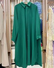 uzun gömlek takım yeşil 3