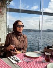 taş çizgili gömlek takım kahve 3