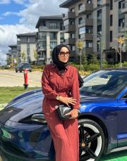 taş çizgili gömlek takım bordo 2