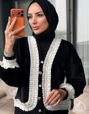 angor ithal hırka siyah