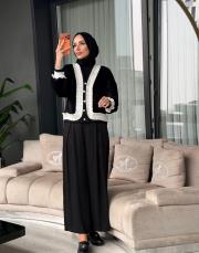 angor ithal hırka siyah 2