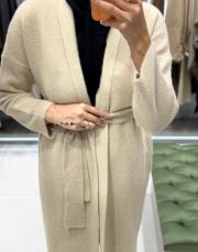 kalın angora hırka bej 3