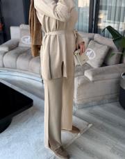 simli kazak takım bej 4