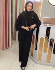 üçlü eşofman takım siyah 3