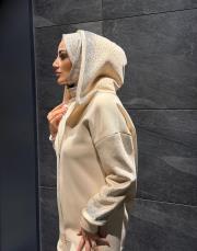 kristal comfor hırka bej