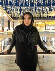 midnight shine takım siyah