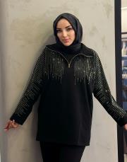 midnight shine takım siyah 2