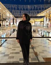 midnight shine takım siyah 3