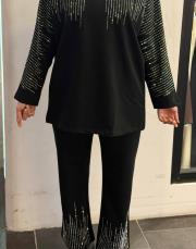 midnight shine takım siyah 4