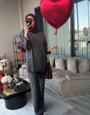 baklava desen taş takım füme 3