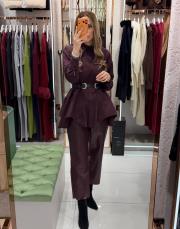 tarz gömlek bordo 2