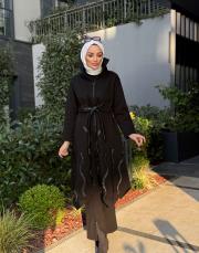 şardonlu derili kap siyah 2