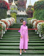 miracle elbise pembe 4