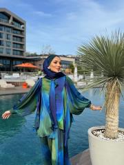 yaka kemerli ithal takım renkli