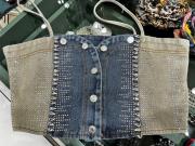 bustiyer mavi/ beyaz 2