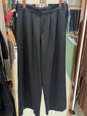 arkası lastik kemerli palazzo siyah