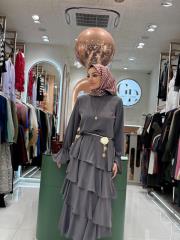 kat kat etek takım gri 3