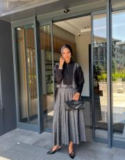 fileli etek takım füme