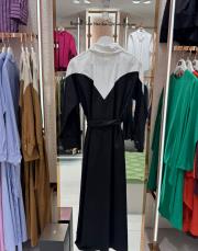 gömlek elbise siyah beyaz 2