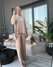 cebi parçalı takım bej 3