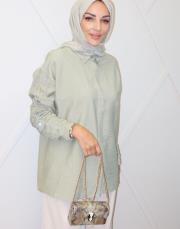 ön boyu 70 cm arka boyu 70 cm yeşil 2